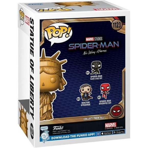 FUNKO POP! SPIDER-MAN NO WAY HOME STATUE OF LIBERTY NYCC 2022 🔥🗽🔥 - Picture 3 of 3